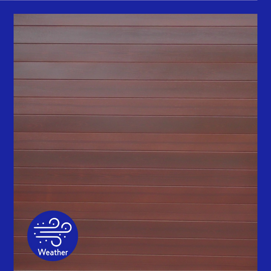 Sectional Single Garage Door Weatherproof