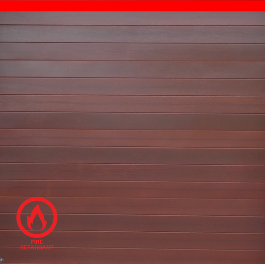 Lintel (top only) Seal kit - Flame Retardant: Single Garage Sectional / Panelift Door