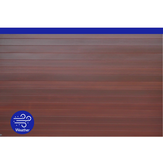 Lintel (top only) Seal kit - Double Garage Sectional/Panelift Door - Weatherproof