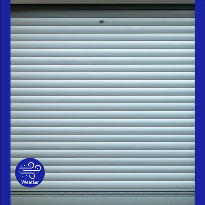 roller single garage door weatherproof