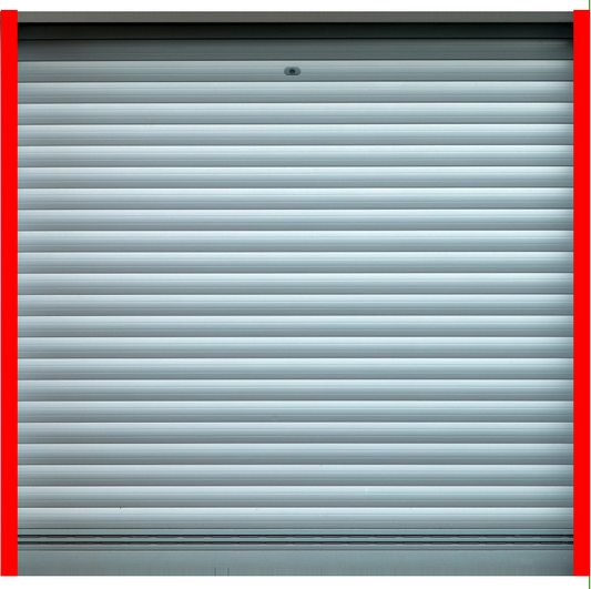 Sides only Seal Kit Flame Retardant: Garage Roller Door