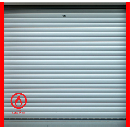 Sides only Seal Kit Flame Retardant: Garage Roller Door