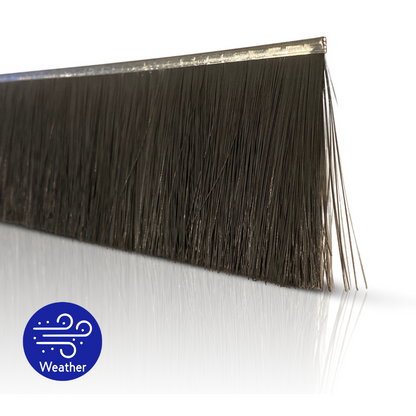 Lintel (top only) Seal Kit: Double Garage Roller Door - Weatherproof