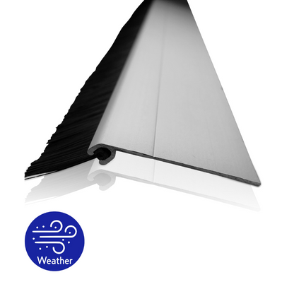 Full Seal Kit INCLUDING Bottom Seal- Double Garage Sectional/Panelift Door - Weatherproof