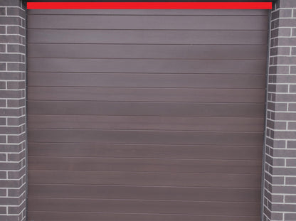 single garage sectional panelift door brush seals for top lintel